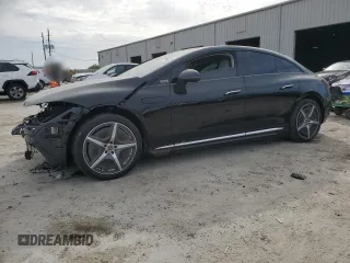 2023 Mercedes-Benz EQE with VIN W1KEG2BB2PF035809, listed as a Copart auction lot 47504175 with 24,241 mi miles and Salvage Title. Bid and sale history available at carsss.com. Image 1.