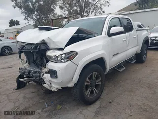 2016 Toyota Tacoma SR5 with VIN 3TMBZ5DN8GM003933, listed as a IAAI auction lot 41924169 with 80,946 mi miles. Bid and sale history available at carsss.com. Image 19.