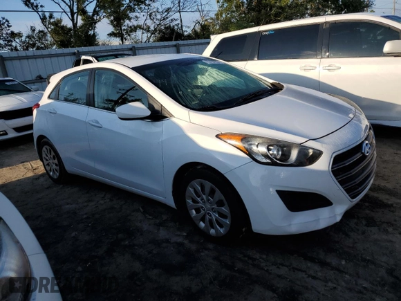 2017 Hyundai Elantra GT with VIN KMHD35LH1HU368999, listed as a Copart auction lot 72792634 with 0 mi miles and Salvage Title. Bid and sale history available at carsss.com. Image 4.