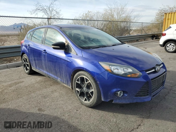 2013 Ford Focus SE with VIN 1FADP3K27DL116805, listed as a Copart auction lot 47143705 with 283,413 mi miles and Salvage Title. Bid and sale history available at carsss.com. Image 4.
