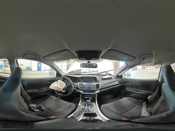 2014 Honda Accord Hybrid with VIN 1HGCR6F31EA010417, listed as a Copart auction lot 49469925 with 106,539 mi miles and Salvage Title. Bid and sale history available at carsss.com. Image 12.