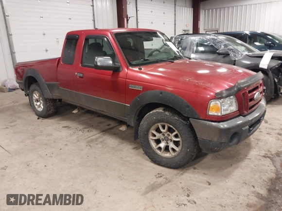 2009 Ford Ranger XLT with VIN 1FTZR45E49PA11760, listed as a IAAI auction lot 41694586 with 56,863 mi miles. Bid and sale history available at carsss.com. Image 1.