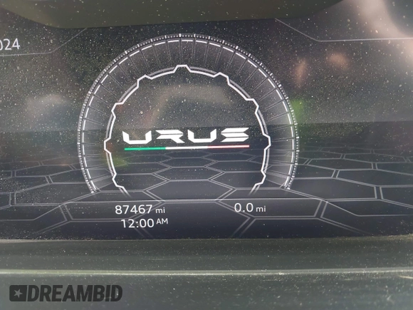 2020 Lamborghini Urus z VIN ZPBUA1ZL6LLA07712, wystawiony jako IAAI lot #42273708 z przebiegiem 87 467 mil mil oraz . Historia ofert i sprzedaży dostępna na DreamBid. Obrazek 7.
