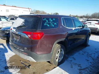 2018 GMC Acadia SLE with VIN 1GKKNKLA8JZ163183, listed as a IAAI auction lot 41380411 with 132,213 mi miles. Bid and sale history available at carsss.com. Image 4.