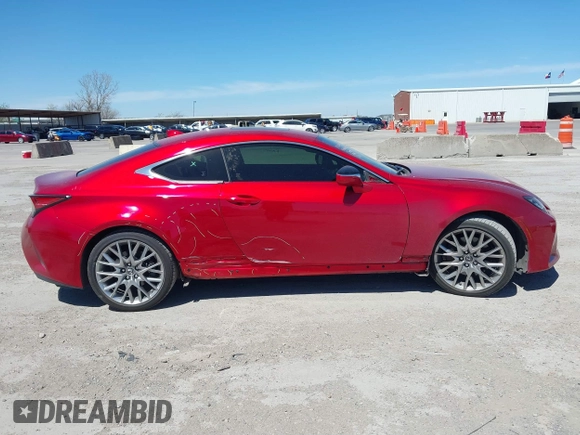 2019 Lexus RC 350 with VIN JTHHZ5BC8K5021583, listed as a IAAI auction lot 41867225 with 6,571 mi miles and . Bid and sale history available at DreamBid. Image 13.
