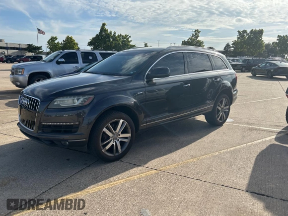 2013 Audi Q7 Premium Plus z VIN WA1LGAFE5DD012655, wystawiony jako Copart lot #63878015 z przebiegiem 108 768 mil mil oraz Czysty tytuł • Clean title. Historia ofert i sprzedaży dostępna na DreamBid. Obrazek 2.