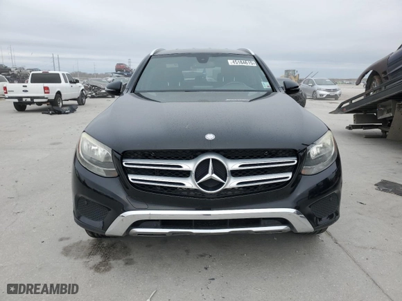 2017 Mercedes-Benz GLC with VIN WDC0G4JB2HF149497, listed as a Copart auction lot 45184615 with 156,265 mi miles and Salvage Title. Bid and sale history available at carsss.com. Image 5.