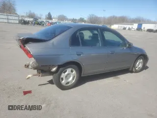2005 Honda Civic with VIN JHMES96695S004767, listed as a Copart auction lot 49029805 with 130,882 mi miles and Salvage Title. Bid and sale history available at DreamBid. Image 3.