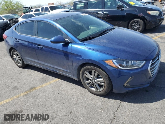 2018 Hyundai Elantra SEL z VIN 5NPD84LF7JH393386, wystawiony jako Copart lot #53358805 z przebiegiem 59 475 mil mil oraz Szkoda całkowita • Salvage title. Historia ofert i sprzedaży dostępna na DreamBid. Obrazek 4.
