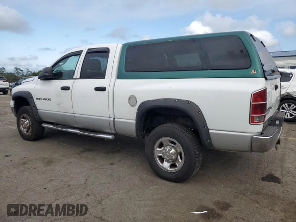 2003 Dodge Ram 2500 ST with VIN 3D7KU28D43G842698, listed as a Copart auction lot 70558994 with 84,707 mi miles and Salvage Title. Bid and sale history available at carsss.com. Image 2.