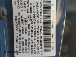 2014 Honda Civic Sedan LX with VIN 2HGFB2F5XEH527454, listed as a Copart auction lot 50136205 with 110,937 mi miles and Salvage Title. Bid and sale history available at carsss.com. Image 12.