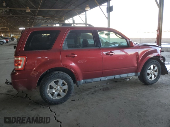 2012 Ford Escape Limited with VIN 1FMCU9E78CKB88783, listed as a Copart auction lot 88919955 with 115,307 mi miles and Salvage Title. Bid and sale history available at carsss.com. Image 3.