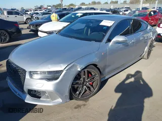 2016 Audi A7 3.0 Premium Plus with VIN WAUWGAFC8GN012047, listed as a IAAI auction lot 41012423 with 77,778 mi miles. Bid and sale history available at carsss.com. Image 18.