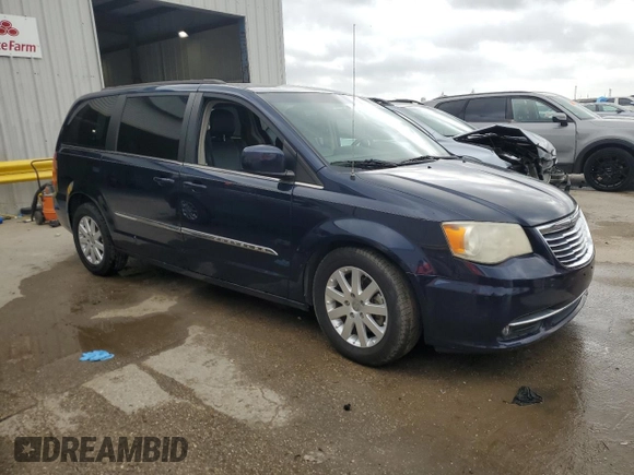 2014 Chrysler Town & Country Touring with VIN 2C4RC1BG4ER440833, listed as a Copart auction lot 51657295 with 139,534 mi miles and Salvage Title. Bid and sale history available at carsss.com. Image 4.