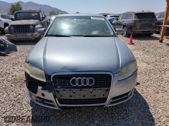 2007 Audi A4 2.0T with VIN WAUDF78EX7A024896, listed as a Copart auction lot 59593995 with 151,980 mi miles and Salvage title. Bid and sale history available at DreamBid. Image 5.