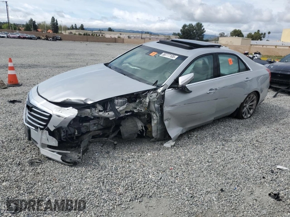 2019 Cadillac CTS Luxury RWD with VIN 1G6AR5SX4K0147929, listed as a Copart auction lot 50777105 with 62,758 mi miles and Salvage Title. Bid and sale history available at DreamBid. Image 1.