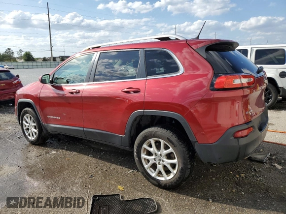 2015 Jeep Cherokee Latitude with VIN 1C4PJMCB5FW527800, listed as a Copart auction lot 50581105 with 84,360 mi miles and Salvage Title. Bid and sale history available at carsss.com. Image 2.