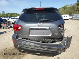 2018 Nissan Pathfinder SV z VIN 5N1DR2MM7JC673380, wystawiony jako Copart lot #52621935 z przebiegiem 101 334 mil mil oraz Szkoda całkowita • Salvage title. Historia ofert i sprzedaży dostępna na DreamBid. Obrazek 6.