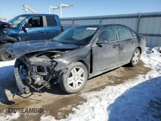 2014 Chevrolet Impala LT z VIN 2G1WB5E36E1190332, wystawiony jako Copart lot #46111685 z przebiegiem 152 931 mil mil oraz Szkoda całkowita • Salvage title. Historia ofert i sprzedaży dostępna na DreamBid. Obrazek 1.