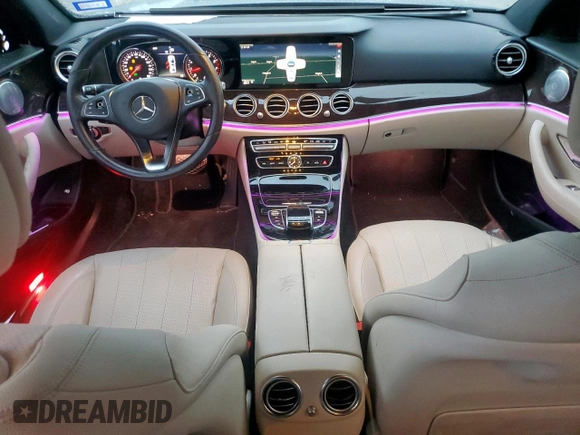 2017 Mercedes-Benz E 300 Luxury with VIN WDDZF4JB5HA241027, listed as a Copart auction lot 51000545 with 65,307 mi miles and Salvage Title. Bid and sale history available at DreamBid. Image 8.
