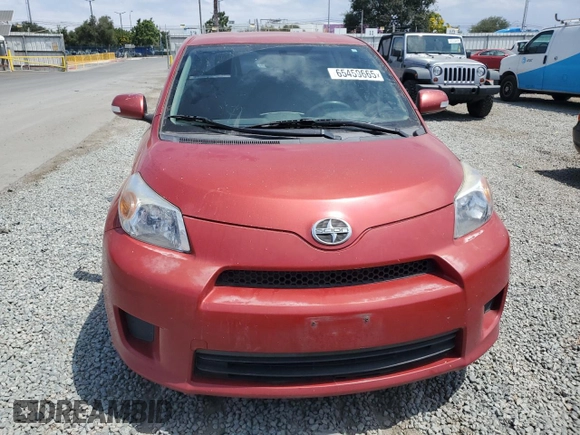 2012 Scion xD with VIN JTKKU4B46C1023892, listed as a Copart auction lot 65459665 with 212,452 mi miles and Salvage title. Bid and sale history available at DreamBid. Image 5.