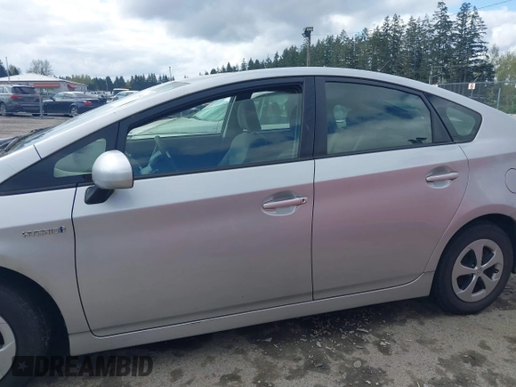 2013 Toyota Prius One with VIN JTDKN3DU6D0350795, listed as a IAAI auction lot 42025416 with 146,043 mi miles. Bid and sale history available at carsss.com. Image 14.