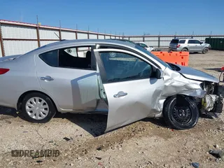 2015 Nissan Versa SV with VIN 3N1CN7AP2FL915742, listed as a IAAI auction lot 41755811 with 45,832 mi miles. Bid and sale history available at carsss.com. Image 14.
