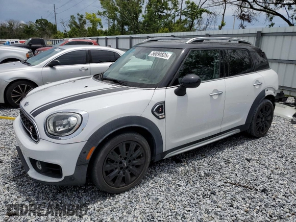 2018 MINI Countryman Cooper S z VIN WMZYT3C39J3D99415, wystawiony jako Copart lot #56090825 z przebiegiem 48 617 mil mil oraz Szkoda całkowita • Salvage title. Historia ofert i sprzedaży dostępna na DreamBid. Obrazek 1.