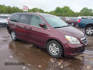 2007 Honda Odyssey EX-L z VIN 5FNRL38717B457333, wystawiony jako IAAI lot #42222132 z przebiegiem Nie podano mil oraz . Historia ofert i sprzedaży dostępna na DreamBid. Obrazek 1.