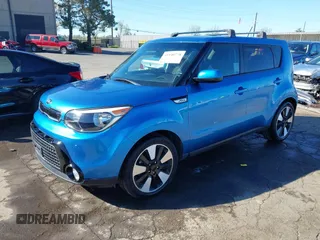 2016 Kia Soul + with VIN KNDJP3A56G7360757, listed as a IAAI auction lot 41840778 with 82,399 mi miles. Bid and sale history available at carsss.com. Image 18.