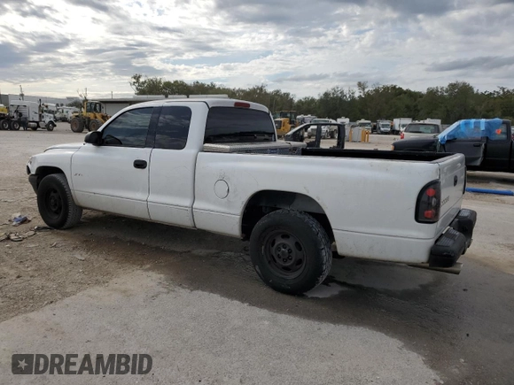 2002 Dodge Dakota with VIN 1B7GL12X42S587347, listed as a Copart auction lot 86081764 with 203,678 mi miles and Non Repairable. Bid and sale history available at carsss.com. Image 2.