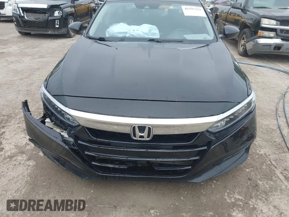 2018 Honda Accord EX-L with VIN 1HGCV1F52JA214475, listed as a IAAI auction lot 42297253 with 184,929 mi miles and . Bid and sale history available at DreamBid. Image 12.
