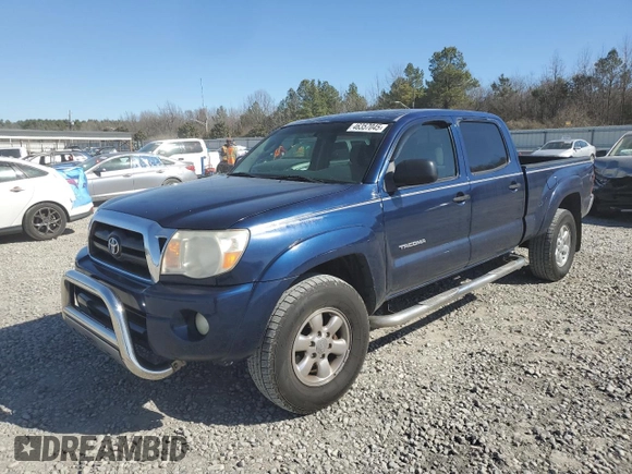 2005 Toyota Tacoma PreRunner with VIN 5TEKU72N15Z029223, listed as a Copart auction lot 46357045 with 358,478 mi miles and Salvage Title. Bid and sale history available at carsss.com. Image 1.