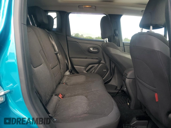 2021 Jeep Renegade Trailhawk z VIN ZACNJDC10MPN36104, wystawiony jako Copart lot #56463785 z przebiegiem 36 114 mil mil oraz Szkoda całkowita • Salvage title. Historia ofert i sprzedaży dostępna na DreamBid. Obrazek 10.