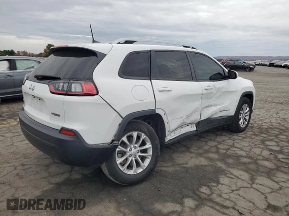 2020 Jeep Cherokee Latitude with VIN 1C4PJMCB3LD580146, listed as a Copart auction lot 78438914 with 54,738 mi miles and Salvage title. Bid and sale history available at DreamBid. Image 3.