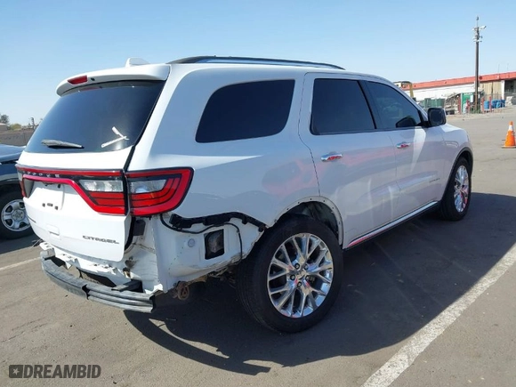 2014 Dodge Durango Citadel with VIN 1C4RDHEG4EC537069, listed as a IAAI auction lot 41676683 with 164,717 mi miles. Bid and sale history available at carsss.com. Image 4.