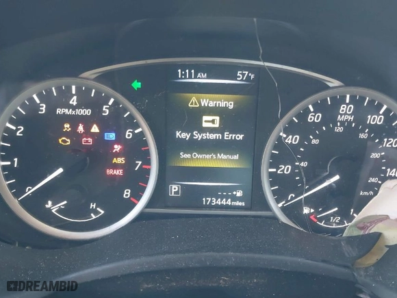 2017 Nissan Sentra SV with VIN 3N1AB7AP9HY408262, listed as a IAAI auction lot 41229209 with 173,444 mi miles. Bid and sale history available at carsss.com. Image 7.