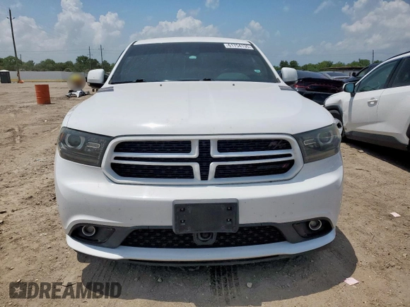 2015 Dodge Durango R/T with VIN 1C4SDHCT9FC916636, listed as a Copart auction lot 61754135 with 201,678 mi miles and Salvage title. Bid and sale history available at DreamBid. Image 5.