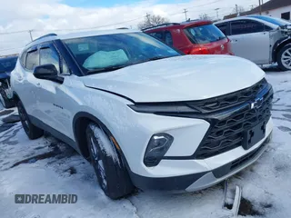 2023 Chevrolet Blazer LT с VIN 3GNKBHR45PS224611, выставлен на аукционе IAAI как лот 41500061 с пробегом 19 977 миль миль и . История ставок и продаж доступна на DreamBid. Изображение 1.