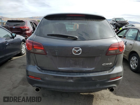 2013 Mazda CX-9 Sport with VIN JM3TB2BV1D0418513, listed as a Copart auction lot 75463504 with 225,639 mi miles and Salvage Title. Bid and sale history available at carsss.com. Image 6.
