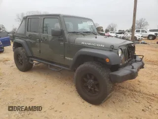 2015 Jeep Wrangler Unlimited Rubicon with VIN 1C4BJWFG3FL667908, listed as a Copart auction lot 89116445 with 75,996 mi miles and Salvage title. Bid and sale history available at DreamBid. Image 4.