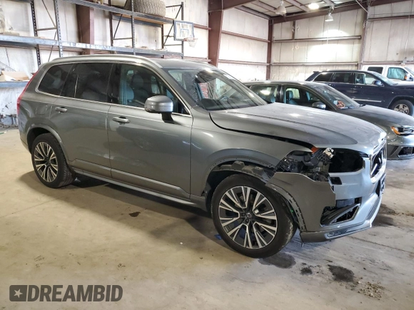 2020 Volvo XC90 Momentum with VIN YV4A221K6L1565925, listed as a Copart auction lot 82684524 with 82,367 mi miles and Salvage Title. Bid and sale history available at DreamBid. Image 4.