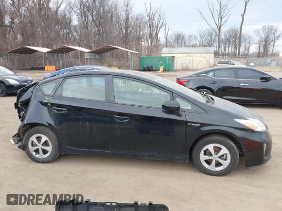 2013 Toyota Prius One with VIN JTDKN3DU8D0338101, listed as a IAAI auction lot 41684551 with 120,868 mi miles and . Bid and sale history available at DreamBid. Image 13.