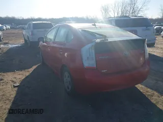 2011 Toyota Prius I with VIN JTDKN3DU3B5345280, listed as a IAAI auction lot 41787295 with 184,474 mi miles. Bid and sale history available at carsss.com. Image 3.