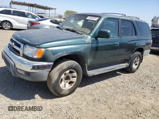 1999 Toyota 4Runner SR5 with VIN JT3GN86R4X0127594, listed as a Copart auction lot 54093605 with 307,573 mi miles and Clean Title. Bid and sale history available at carsss.com. Image 1.