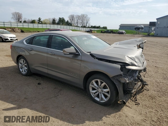 2017 Chevrolet Impala LT with VIN 2G1105S35H9170874, listed as a Copart auction lot 54130975 with 177,937 mi miles and Clean Title. Bid and sale history available at DreamBid. Image 4.