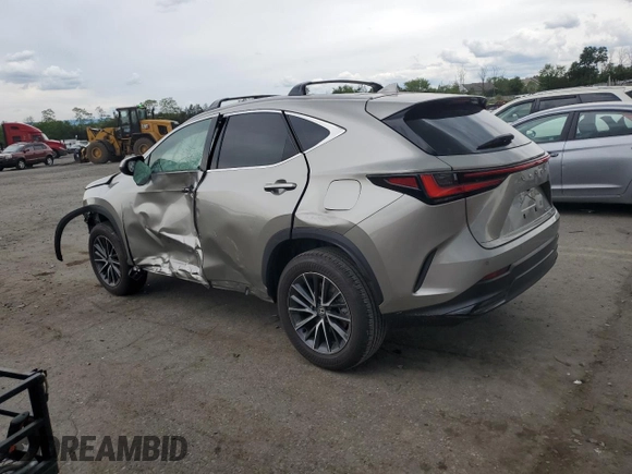 2024 Lexus NX 350h Premium z VIN 2T2GKCEZ5RC030692, wystawiony jako Copart lot #58354615 z przebiegiem Nie podano mil oraz Szkoda całkowita • Salvage title. Historia ofert i sprzedaży dostępna na DreamBid. Obrazek 2.