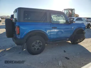 2021 Ford Bronco with VIN 1FMDE5AP6MLA77614, listed as a Copart auction lot 87109254 with 11,515 mi miles and Salvage Title. Bid and sale history available at DreamBid. Image 3.