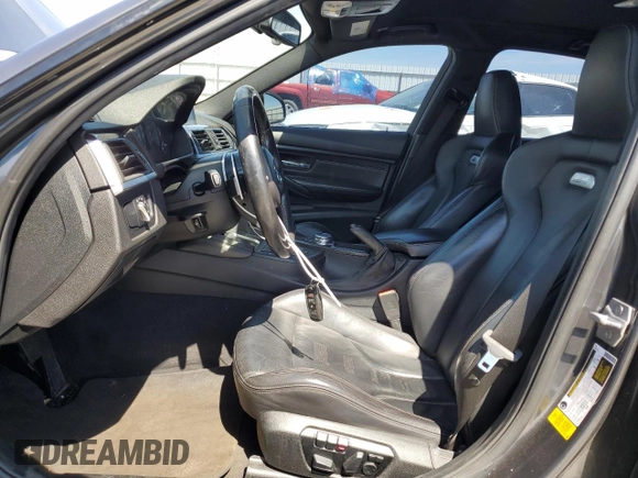 2015 BMW M3 with VIN WBS3C9C57FP806264, listed as a Copart auction lot 49001273 with 68,640 mi miles. Bid and sale history available at carsss.com. Image 7.