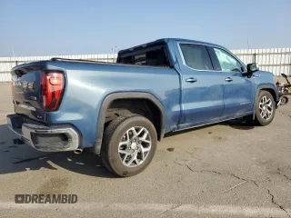 2024 GMC Sierra 1500 with VIN 1GTPHBE88RZ149430, listed as a Copart auction lot 83250124 with 33,092 mi miles and Salvage Title. Bid and sale history available at DreamBid. Image 3.